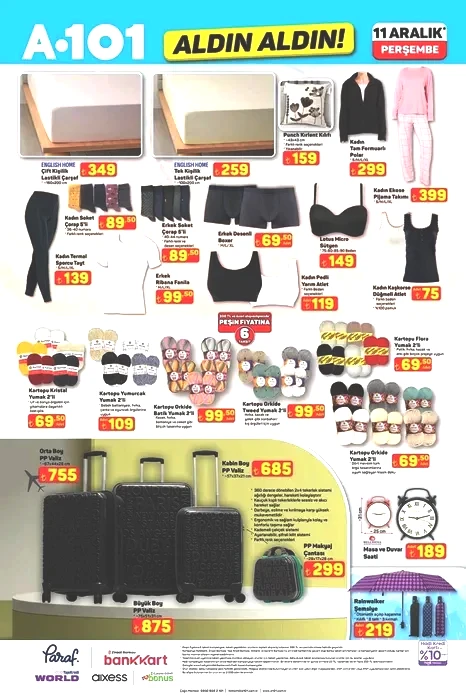 A101’e 11 Aralık’ta neler geliyor? Yeni aktüel liste yayınlandı: Su sebili, ısıtıcı