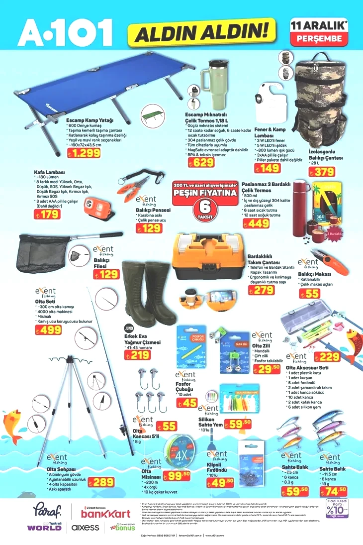 A101'e 11 Aralık’ta neler geliyor? Yeni aktüel liste yayınlandı: Su sebili, ısıtıcı