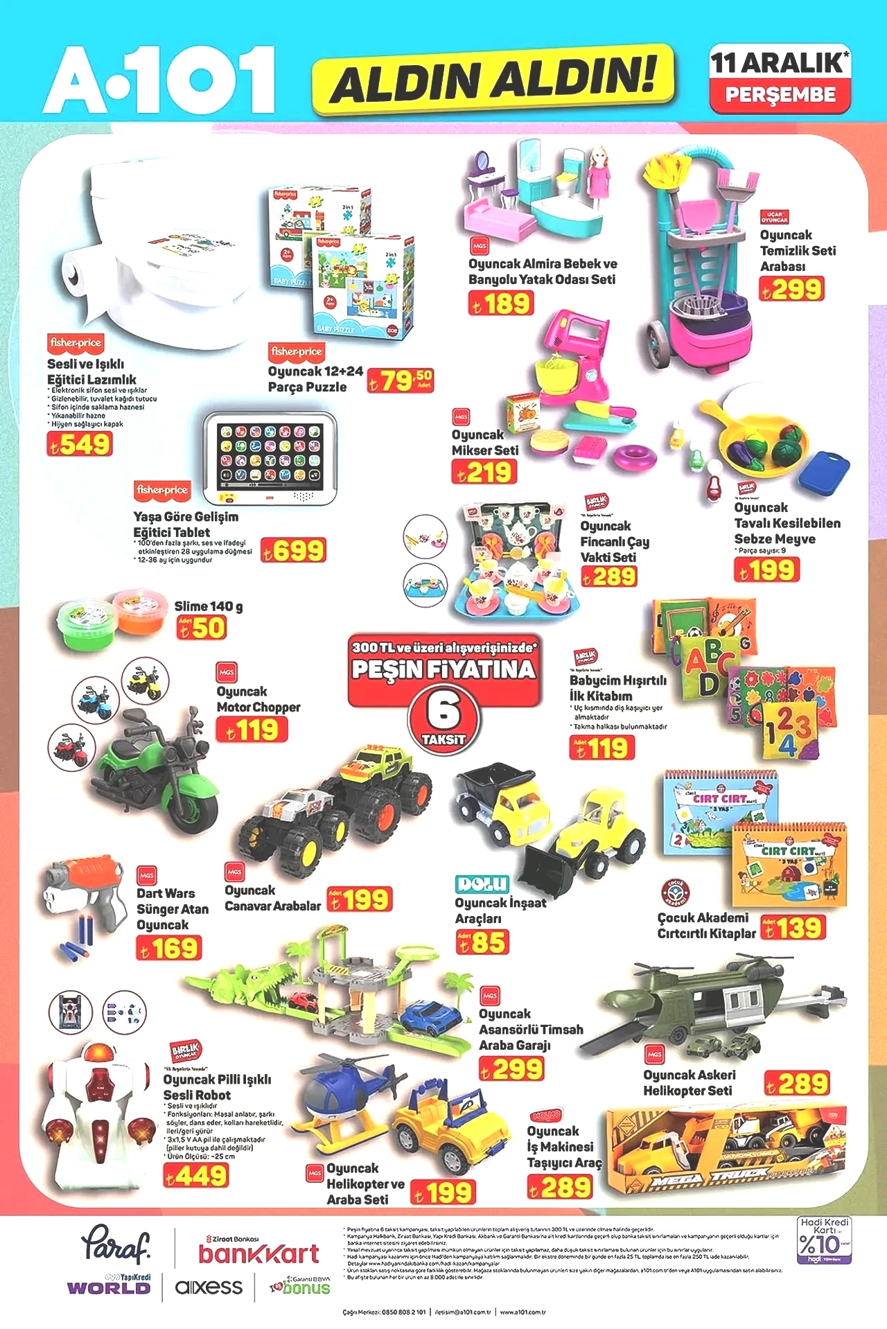 11 Aralık A101 aktüel ürünler merak ediliyor! Bu hafta A101'de hangi ürünler bulunacak?