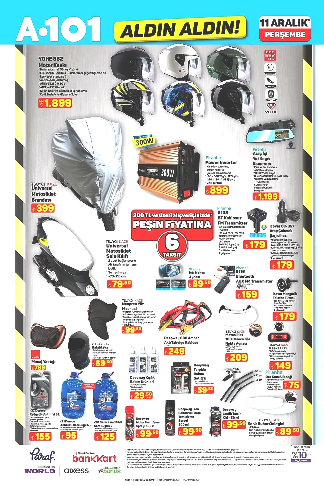 11 Aralık A101 aktüel ürünler merak ediliyor! Bu hafta A101'de hangi ürünler bulunacak?