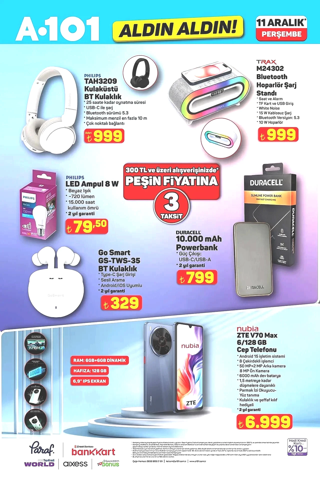 11 Aralık A101 aktüel ürünler merak ediliyor! Bu hafta A101'de hangi ürünler bulunacak?